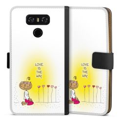 Sideflip mit langer Lasche schwarz