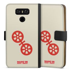 Sideflip mit langer Lasche schwarz