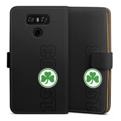 Sideflip mit langer Lasche schwarz