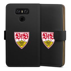 Sideflip mit langer Lasche schwarz