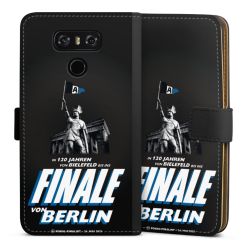 Sideflip mit langer Lasche schwarz