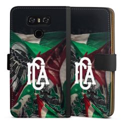 Sideflip mit langer Lasche schwarz