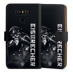 Sideflip mit langer Lasche schwarz