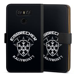 Sideflip mit langer Lasche schwarz