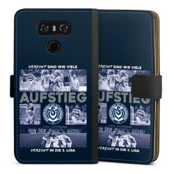 Sideflip mit langer Lasche schwarz