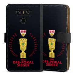 Sideflip mit langer Lasche schwarz