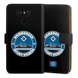 Sideflip mit langer Lasche schwarz