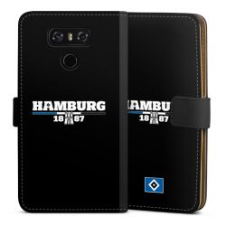 Sideflip mit langer Lasche schwarz