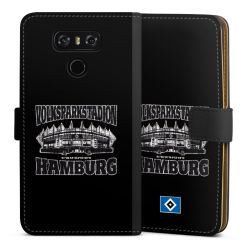 Sideflip mit langer Lasche schwarz