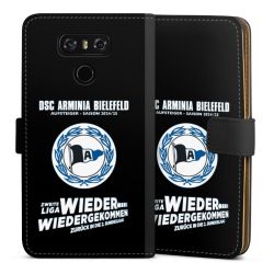 Sideflip mit langer Lasche schwarz