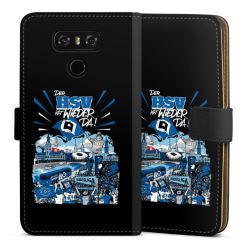 Sideflip mit langer Lasche schwarz