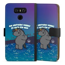 Sideflip mit langer Lasche schwarz