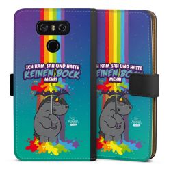 Sideflip mit langer Lasche schwarz