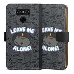 Sideflip mit langer Lasche schwarz