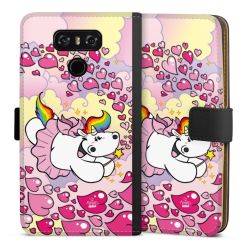 Sideflip mit langer Lasche schwarz