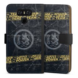 Sideflip mit langer Lasche schwarz