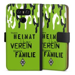 Sideflip mit langer Lasche schwarz