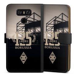 Sideflip mit langer Lasche schwarz