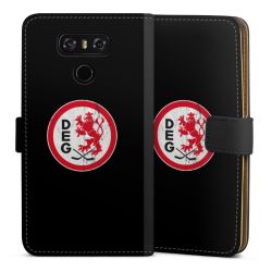 Sideflip mit langer Lasche schwarz