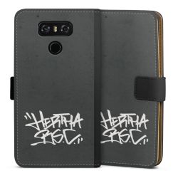 Sideflip mit langer Lasche schwarz