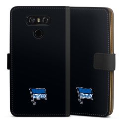 Sideflip mit langer Lasche schwarz