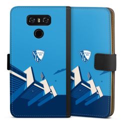 Sideflip mit langer Lasche schwarz