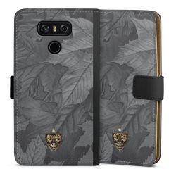 Sideflip mit langer Lasche schwarz