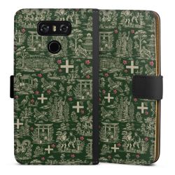 Sideflip mit langer Lasche schwarz