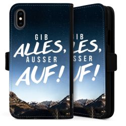 Sideflip mit langer Lasche schwarz