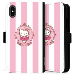 Sideflip mit langer Lasche schwarz