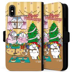 Sideflip mit langer Lasche schwarz