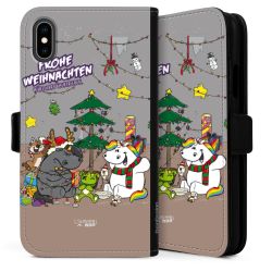 Sideflip mit langer Lasche schwarz