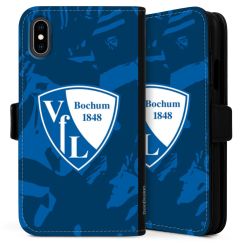 Sideflip mit langer Lasche schwarz