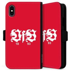 Sideflip mit langer Lasche schwarz