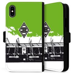 Sideflip mit langer Lasche schwarz