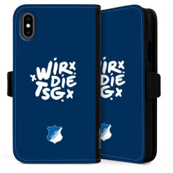 Sideflip mit langer Lasche schwarz