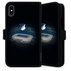 Sideflip mit langer Lasche schwarz