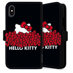 Sideflip mit langer Lasche schwarz