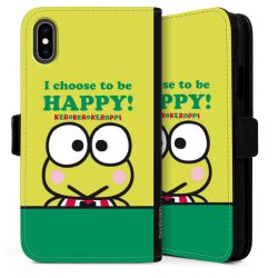 Sideflip mit langer Lasche schwarz