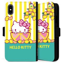 Sideflip mit langer Lasche schwarz