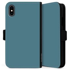 Sideflip mit langer Lasche schwarz