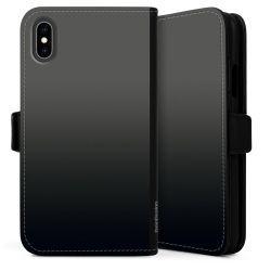 Sideflip mit langer Lasche schwarz