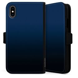 Sideflip mit langer Lasche schwarz