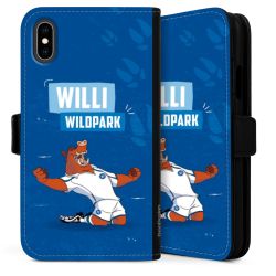 Sideflip mit langer Lasche schwarz