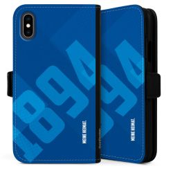 Sideflip mit langer Lasche schwarz