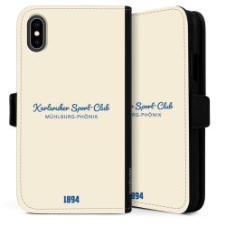 Sideflip mit langer Lasche schwarz