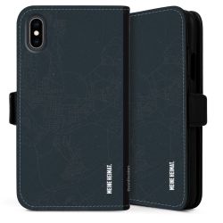 Sideflip mit langer Lasche schwarz