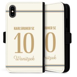 Sideflip mit langer Lasche schwarz