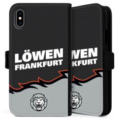 Sideflip mit langer Lasche schwarz