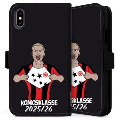 Sideflip mit langer Lasche schwarz